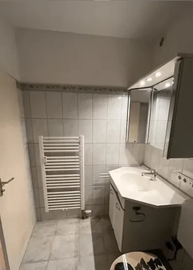 Bad vor der Renovierung