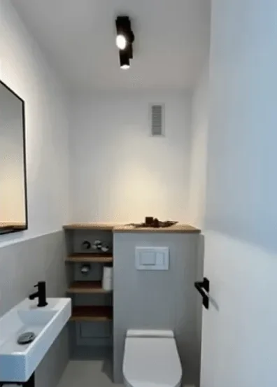 Gäste-WC nach der Renovierung