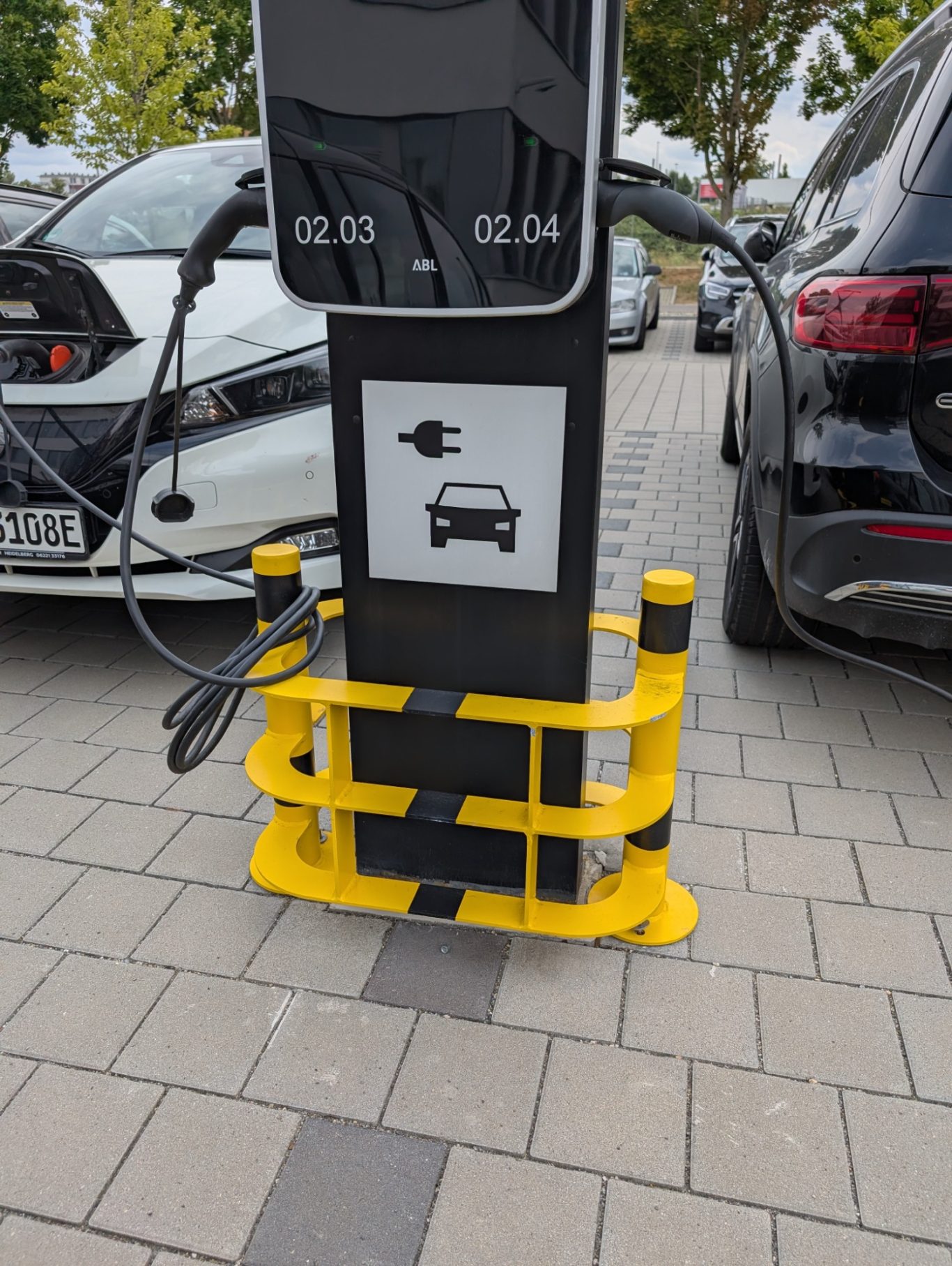 Rammschutz E-Ladesäulen
